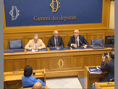 Legge insularità – Conferenza stampa di Gaetano Armao alla Camera dei Deputati - 28.07.2022